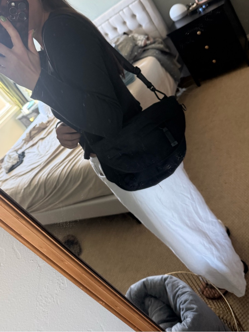 Lululemon Black nylon Crossbody Bag